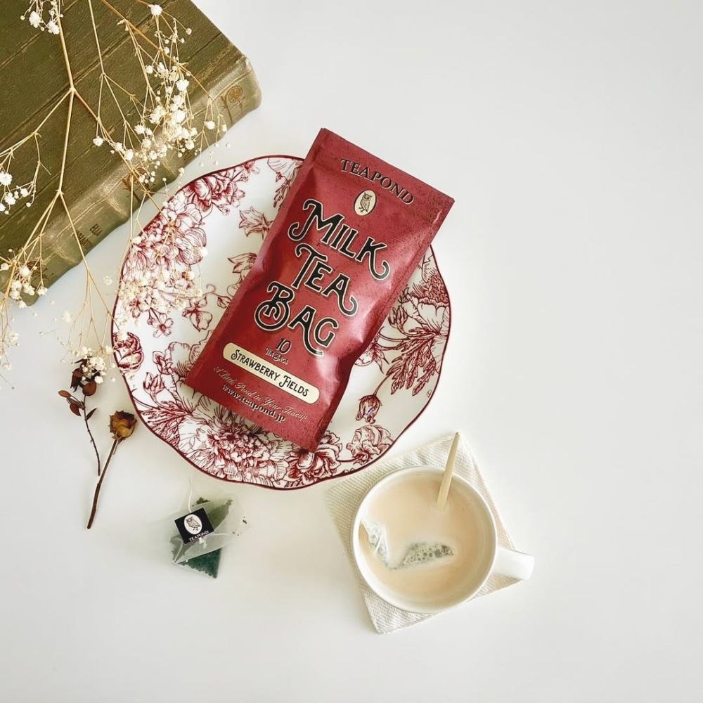 Teapond🌟冬季奶茶包｜5g濃厚紅茶茶包、印度奶茶、焦糖草莓、阿薩姆奶茶、巧克力奶茶-細節圖7