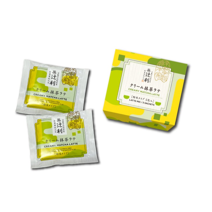 宇治總本家辻利🌟即溶拿鐵粉｜濃抹茶拿鐵粉、焙茶拿鐵粉、奶油抹茶拿鐵、巧克力抹茶拿鐵-細節圖2