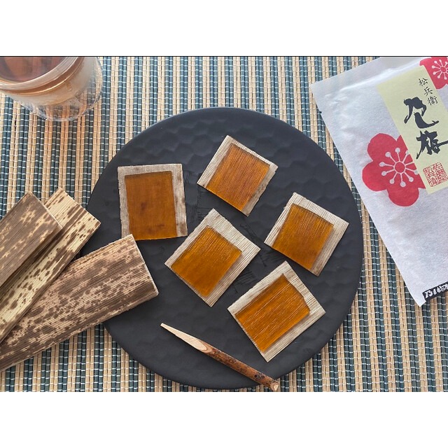 佐藤屋🌟梅子點心｜梅砂糖條、竹葉梅片、梅干凍、梅陣雨、山形百年老舖-細節圖2