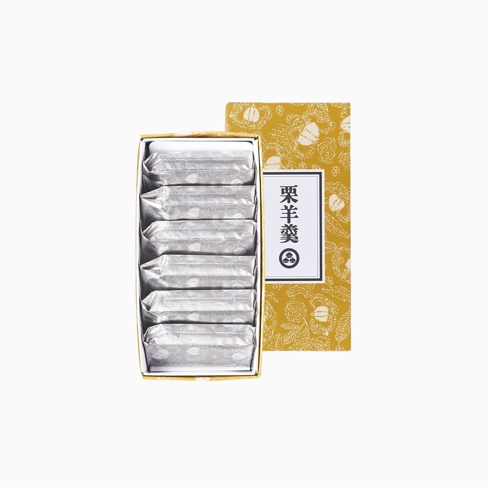 無顆粒小型羊羹6本