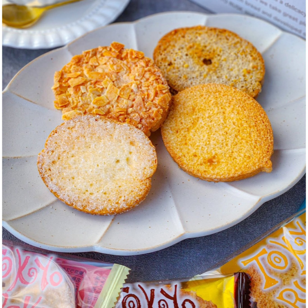 Tokyo Rusk🌟法國麵包脆餅｜東京車站限定、焦糖杏仁、青森大蒜脆餅、楓糖-細節圖2