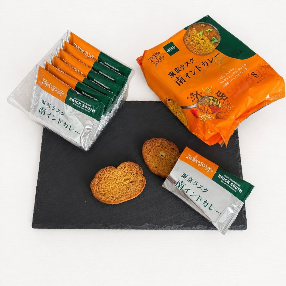 ［9月團限定］Tokyo Rusk🌟法國麵包脆餅｜南印度咖哩-細節圖2