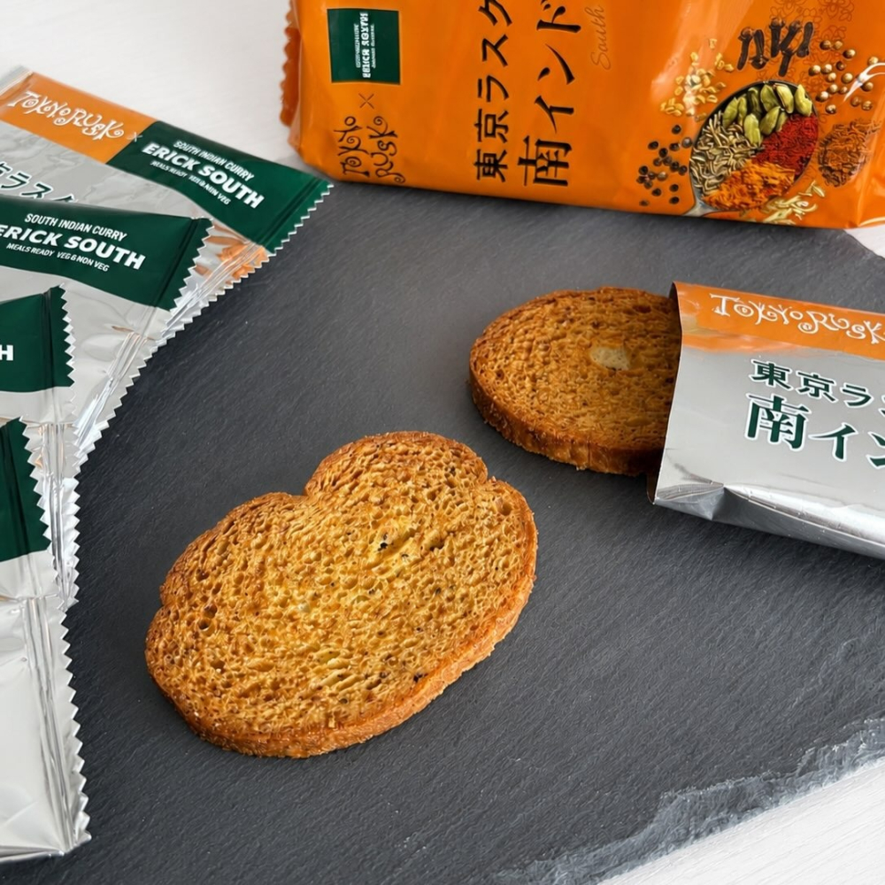 ［9月團限定］Tokyo Rusk🌟法國麵包脆餅｜南印度咖哩-細節圖3