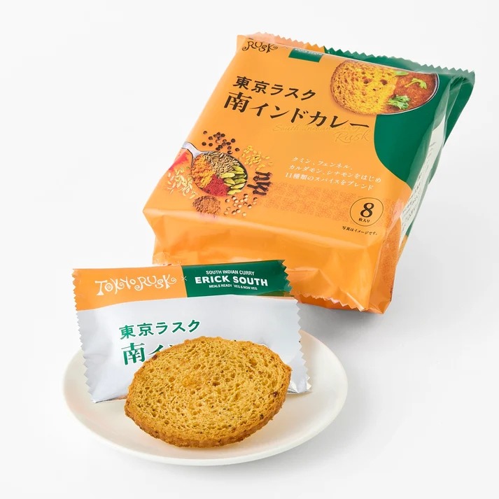 ［9月團限定］Tokyo Rusk🌟法國麵包脆餅｜南印度咖哩-細節圖4