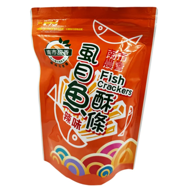 【台南市農會】 南市甜香 虱目魚酥條 （60g/袋）-規格圖1