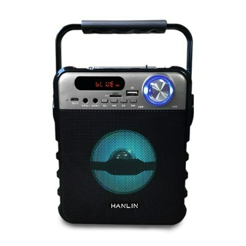 HANLIN-LBT1 擴音收音5寸藍芽音響 適用 插卡音箱 藍牙喇叭 藍芽喇叭 FM收音機 擴音機