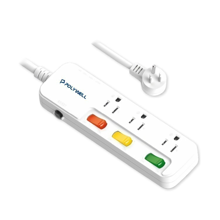 3P安全延長線 3切3座 1.2M/4尺 1.8M/6尺 2.7M/9尺 3.6M/12尺 插座延長線-細節圖2