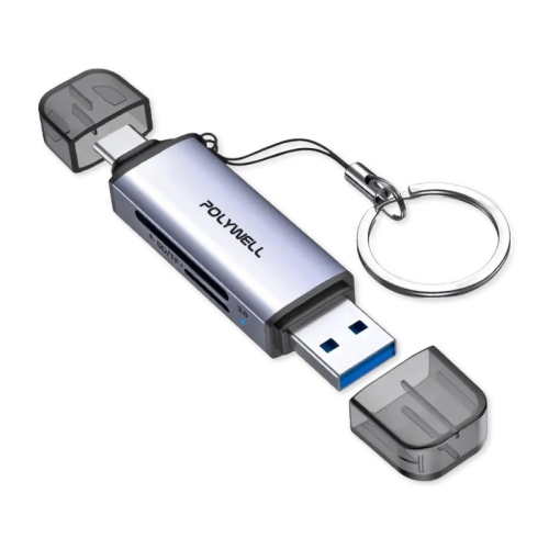USB3.0高速讀卡器 (SD+TF) 適用 Micro SD 記憶卡讀卡機 Type-C讀卡機