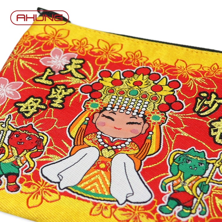 白沙屯媽祖經典款壓轎金零錢包 白沙屯天上聖母壓轎金零錢包-細節圖4