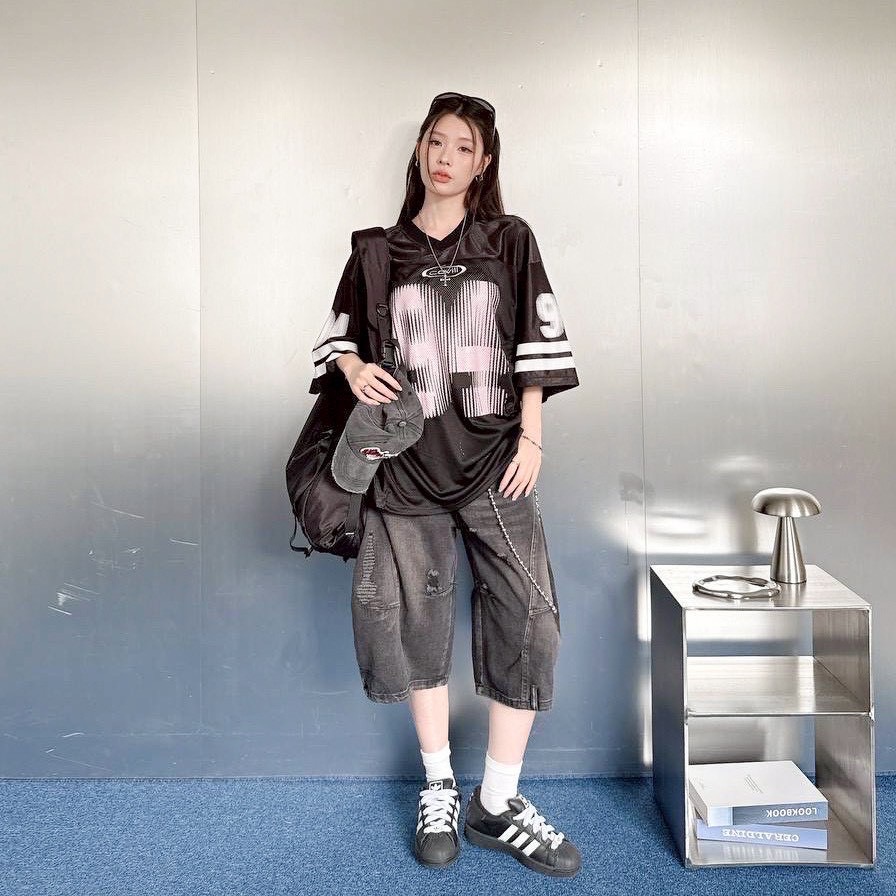 Jone.倒裝口袋七分彎刀褲-細節圖6