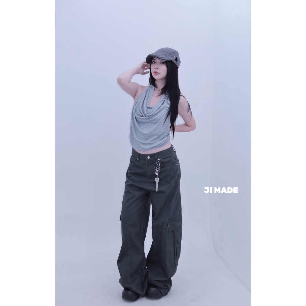 July.盪領繞脖美背背心-規格圖10