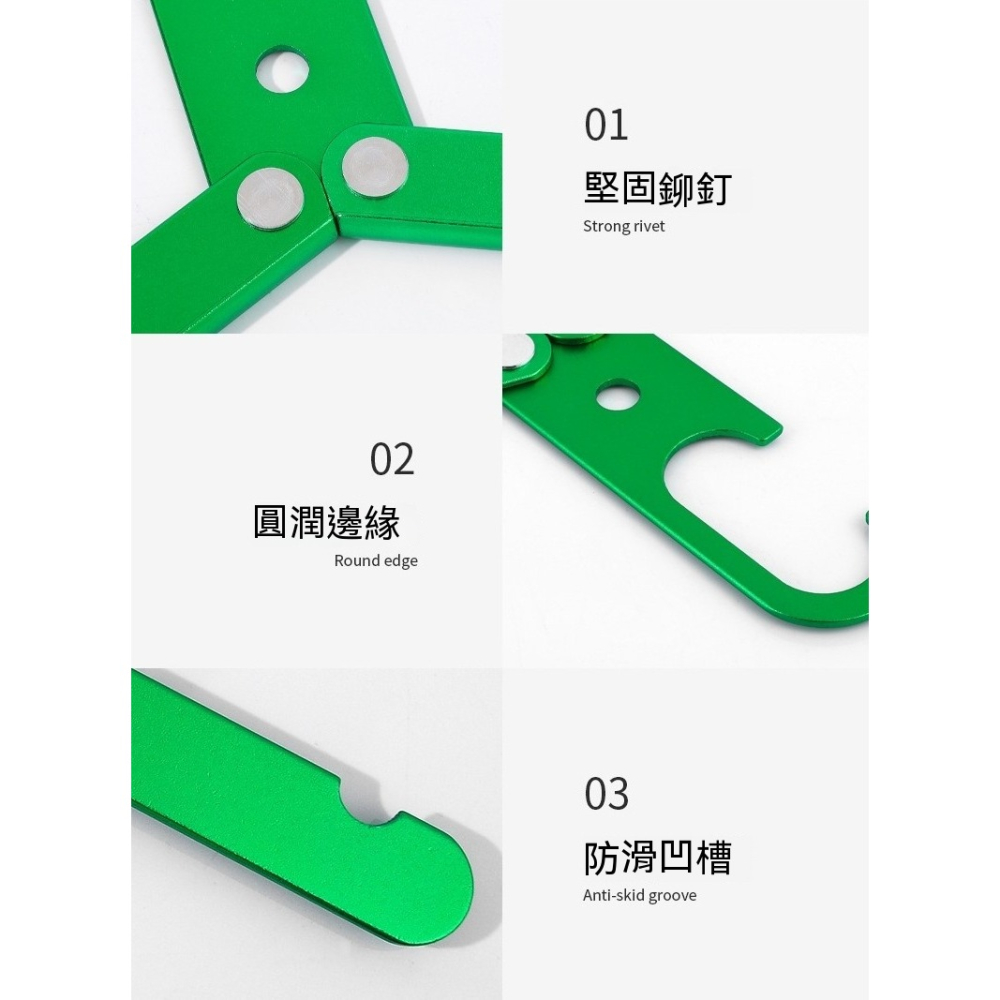 【小米粉】鋁合金摺疊衣架 多功能折疊衣架 曬衣夾 折疊衣架 收納衣架 輕便式 鋁合金 露營 登山 旅行 衣架-細節圖5