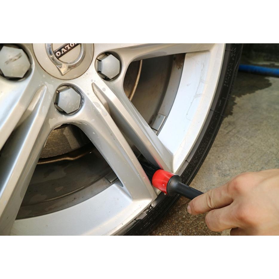 【小米粉】萬用刷 細節刷 毛刷 刷子 汽車美容 縫隙刷 清潔刷 縫隙刷 多功能細節刷 洗車工具 清潔 保養-細節圖8