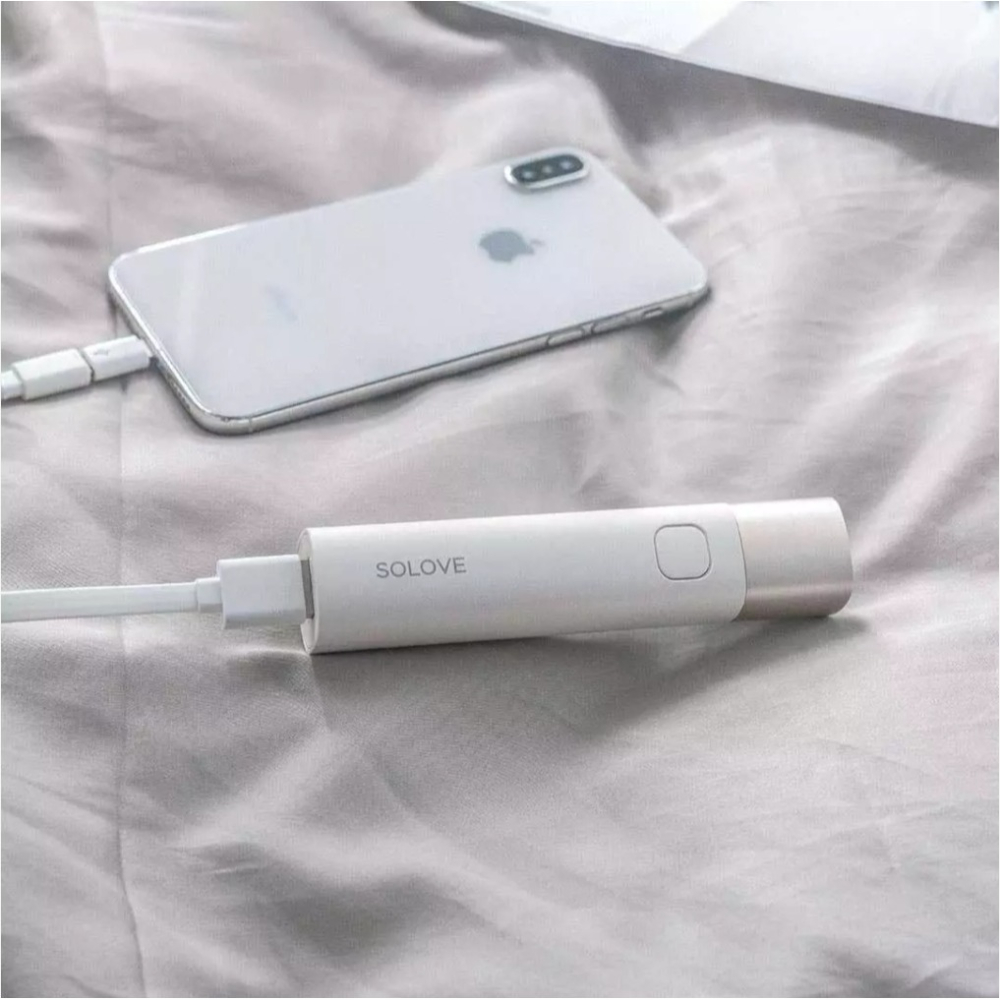 【小米粉】有品 SOLOVE 素樂隨身手電筒 行動電源 隨身手電筒 家用手電筒 出國手電筒 露營手電筒-細節圖4