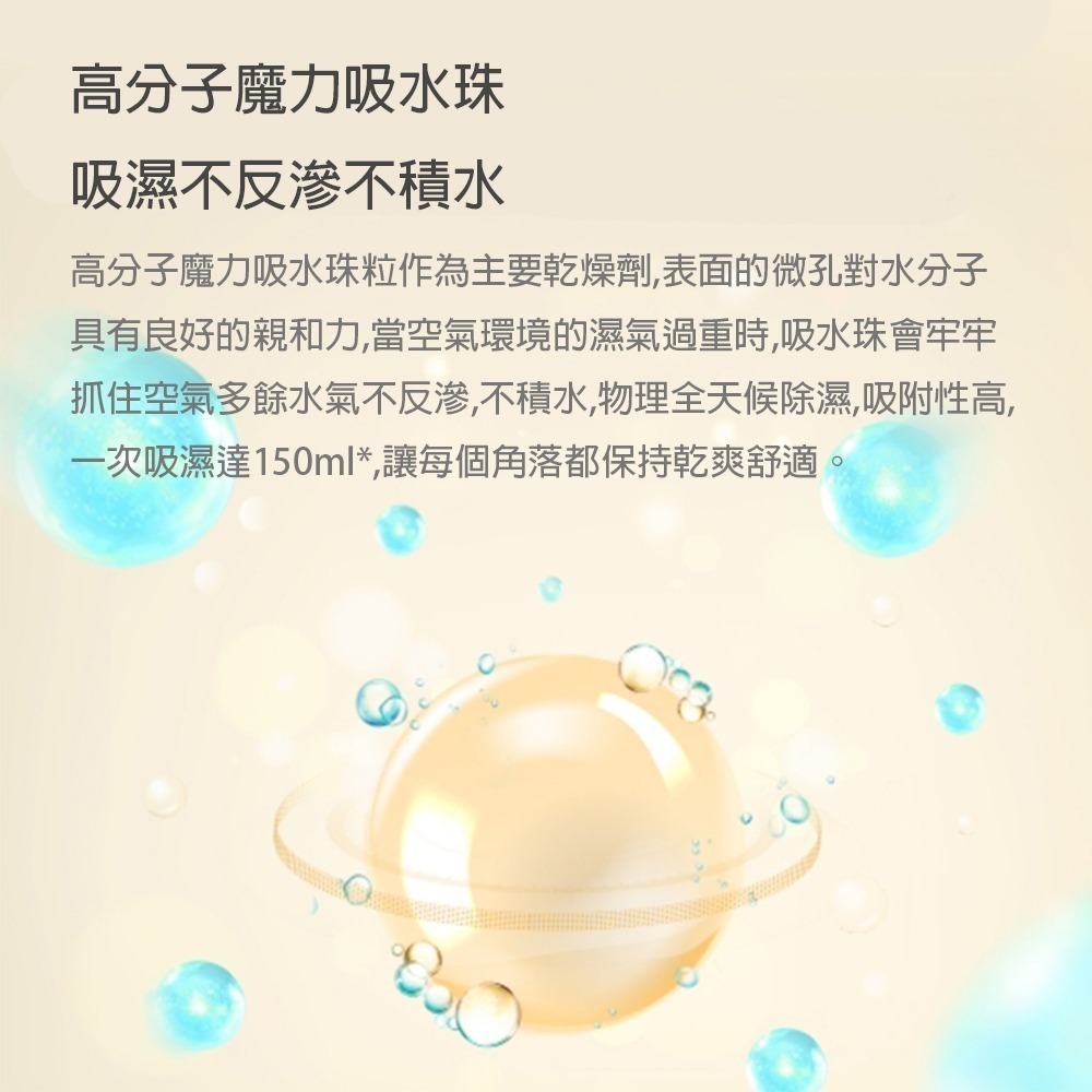 【小米粉】有品 德爾瑪 可循環 迷你除濕器 德爾瑪迷你除濕器 小型迷你除濕盒 除濕器 防潮 抽濕 去濕-細節圖3