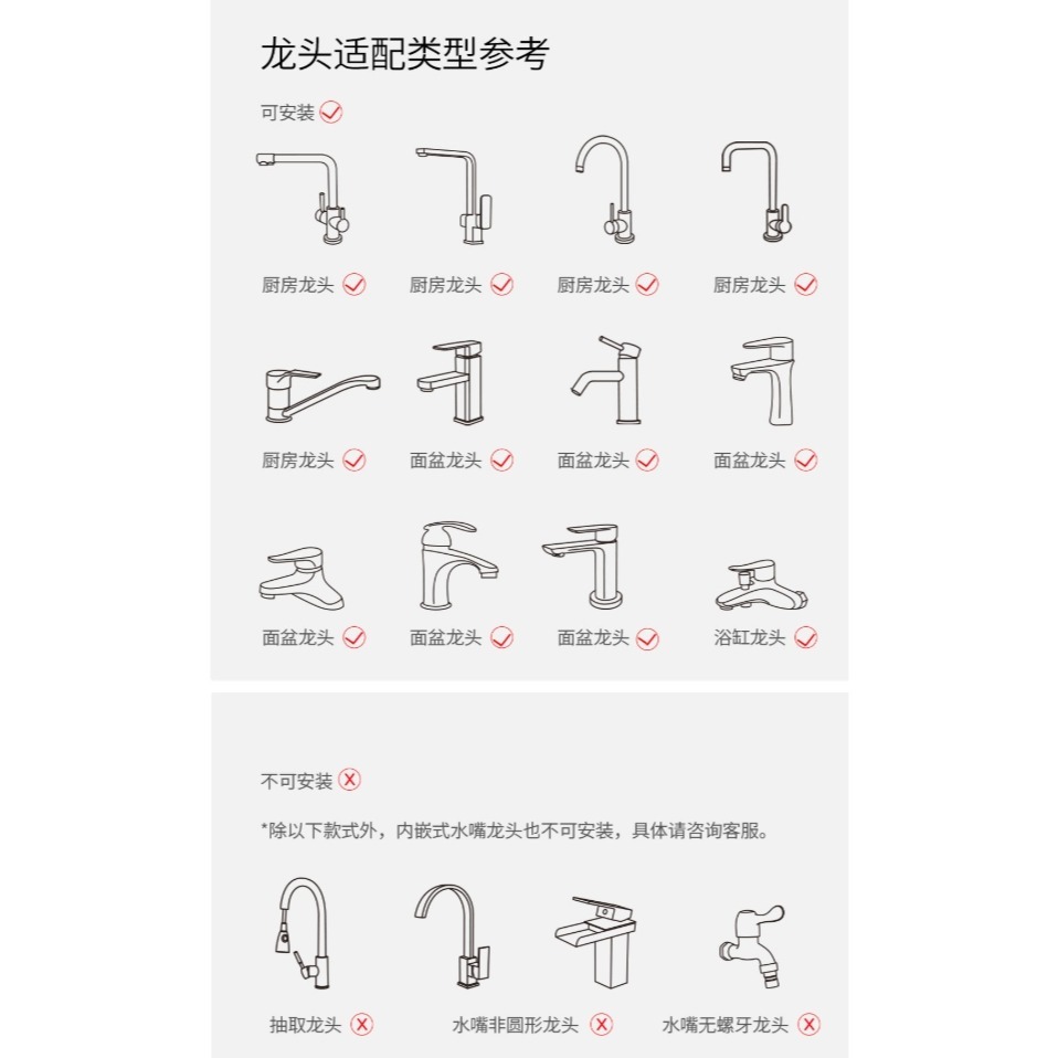 【小米粉】 有品 大白 雙功能龍頭水嘴起泡器 廚房水龍頭 雙功能起泡器 雙水花模式 17項專利 防濺水 過濾嘴-細節圖8