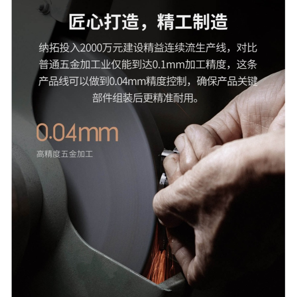 【小米粉】有品 納拓多功能扳手刀 螺絲刀 鉗子 小刀 木鋸 多功能活動扳手 野外露營組合工具-細節圖8