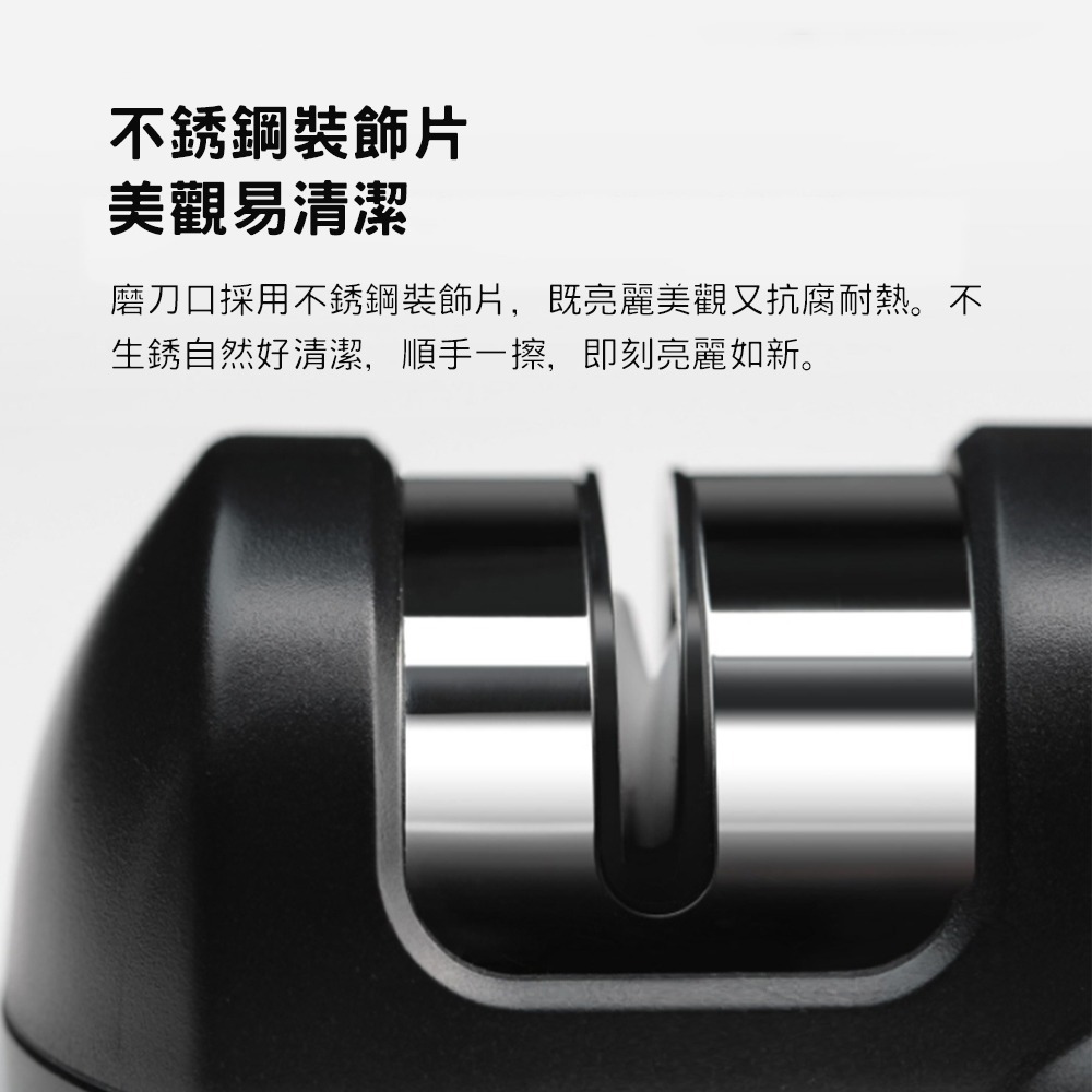 【小米粉】有品 火候雙輪磨刀器 磨刀機 磨刀石 家用多功能磨刀器 磨菜刀 廚房用品 不銹鋼 金剛石 火侯磨刀器-細節圖8