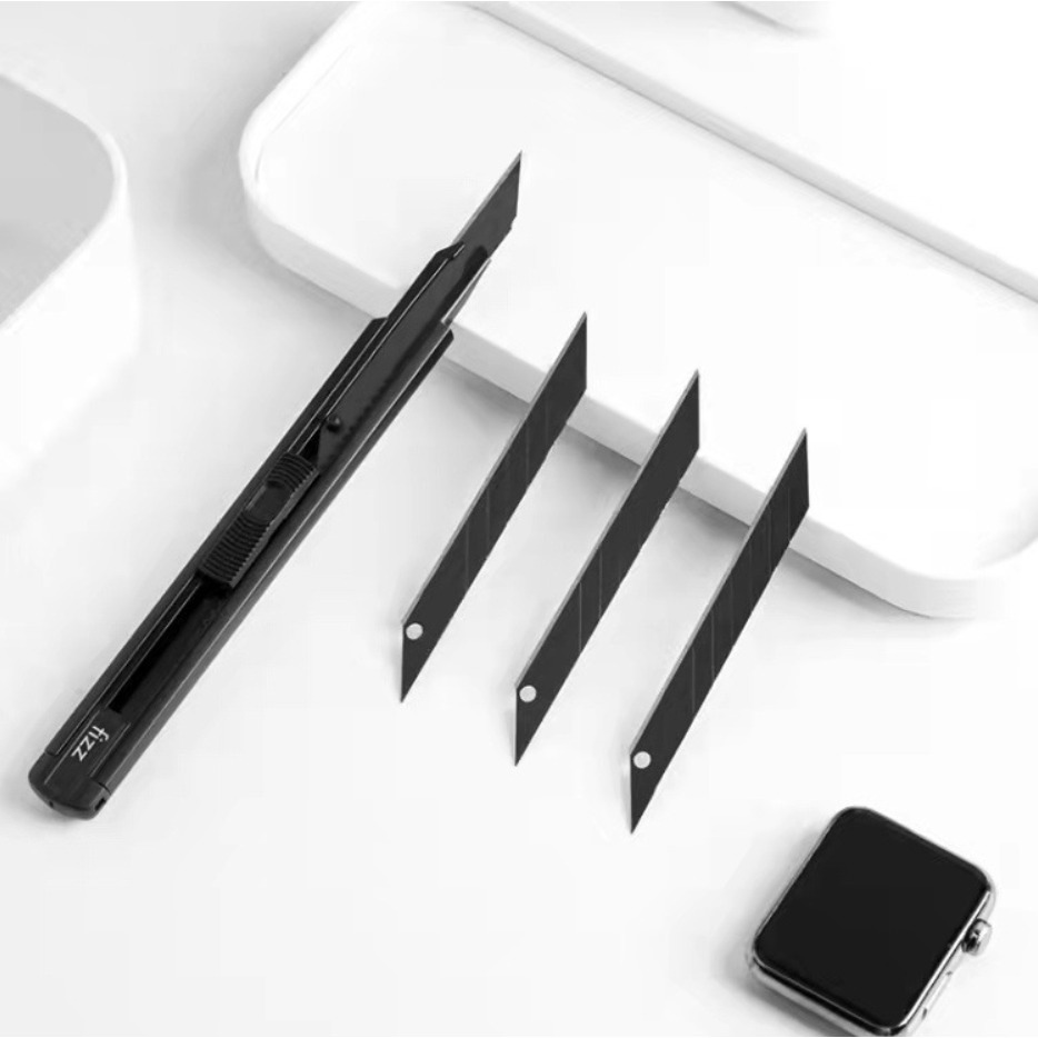 【小米粉】fizz 美工刀片 小號金屬刀片 30度角美工刀片-細節圖2