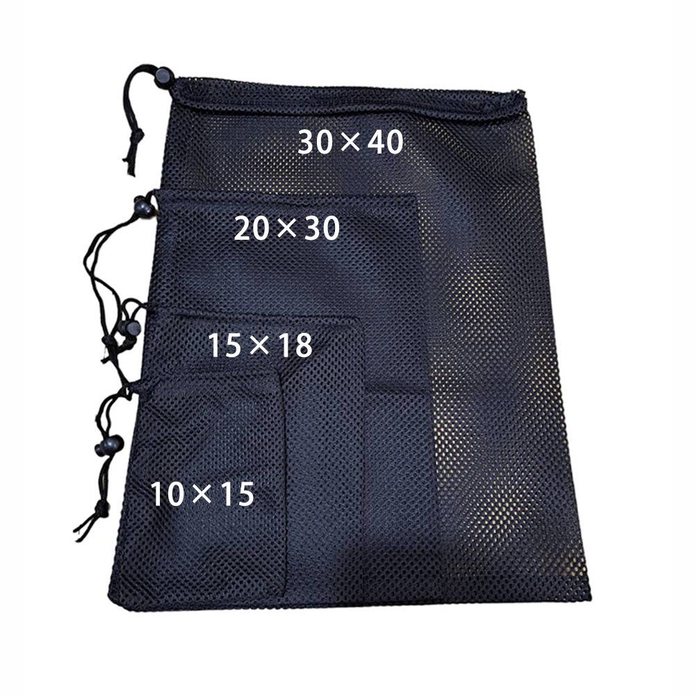 加厚網眼束口收納袋 收納網袋 網眼束口袋 束口收納袋 收納袋 旅行收納袋 網袋 網眼袋 束口袋 收納網袋-細節圖10