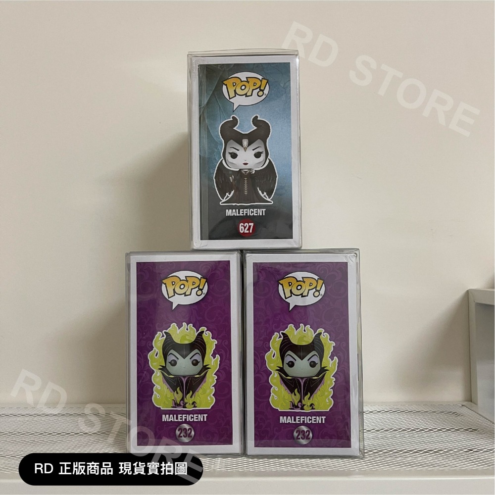 【正版現貨 贈保護殼】FUNKO POP 迪士尼反派 黑魔女 梅菲瑟 627 232 夜光版 迪士尼 黑魔女真人版 正版-細節圖6