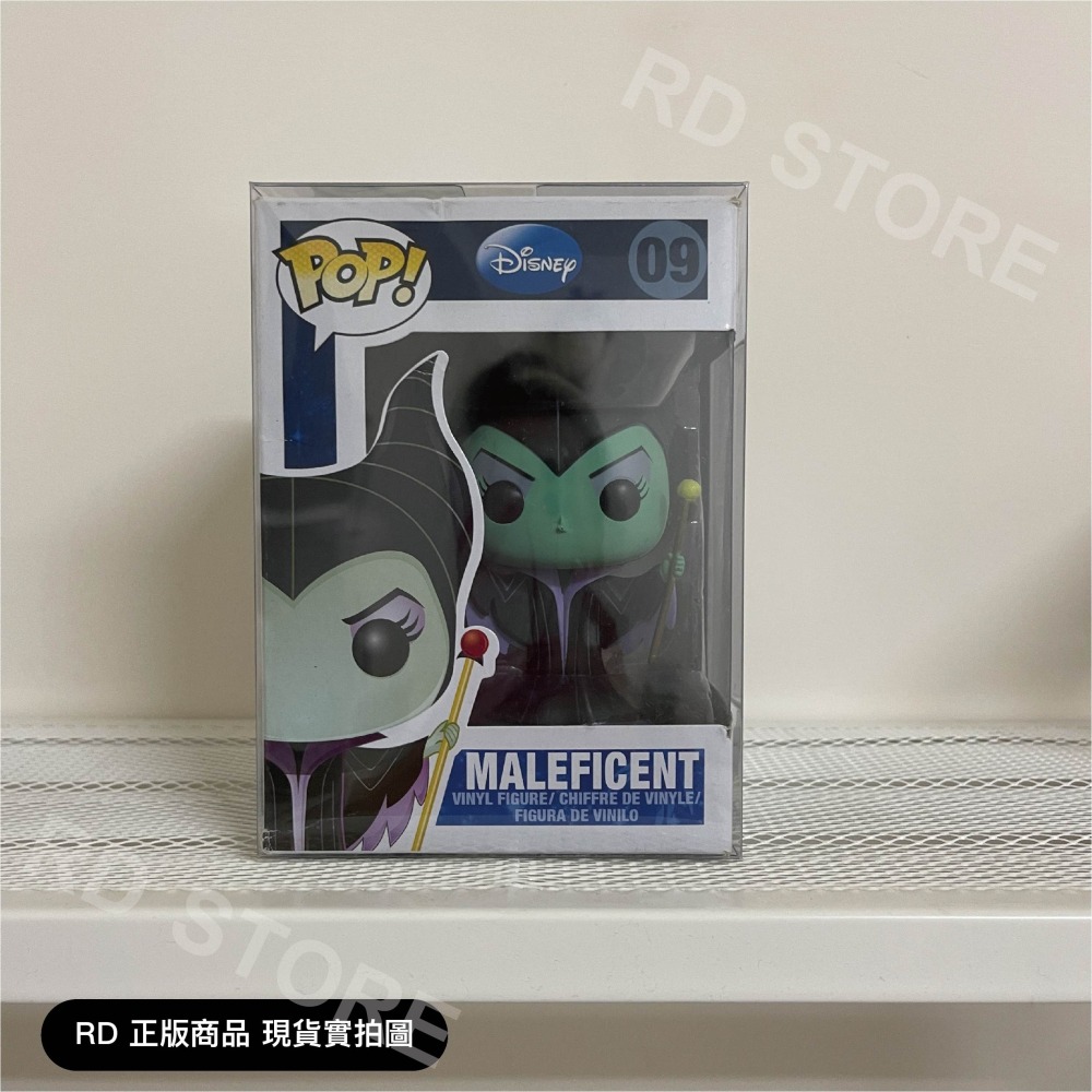 【正版現貨 贈保護殼】FUNKO POP 迪士尼反派 黑魔女 梅菲瑟 09 初代 迪士尼 睡美人 模型 公仔-細節圖2