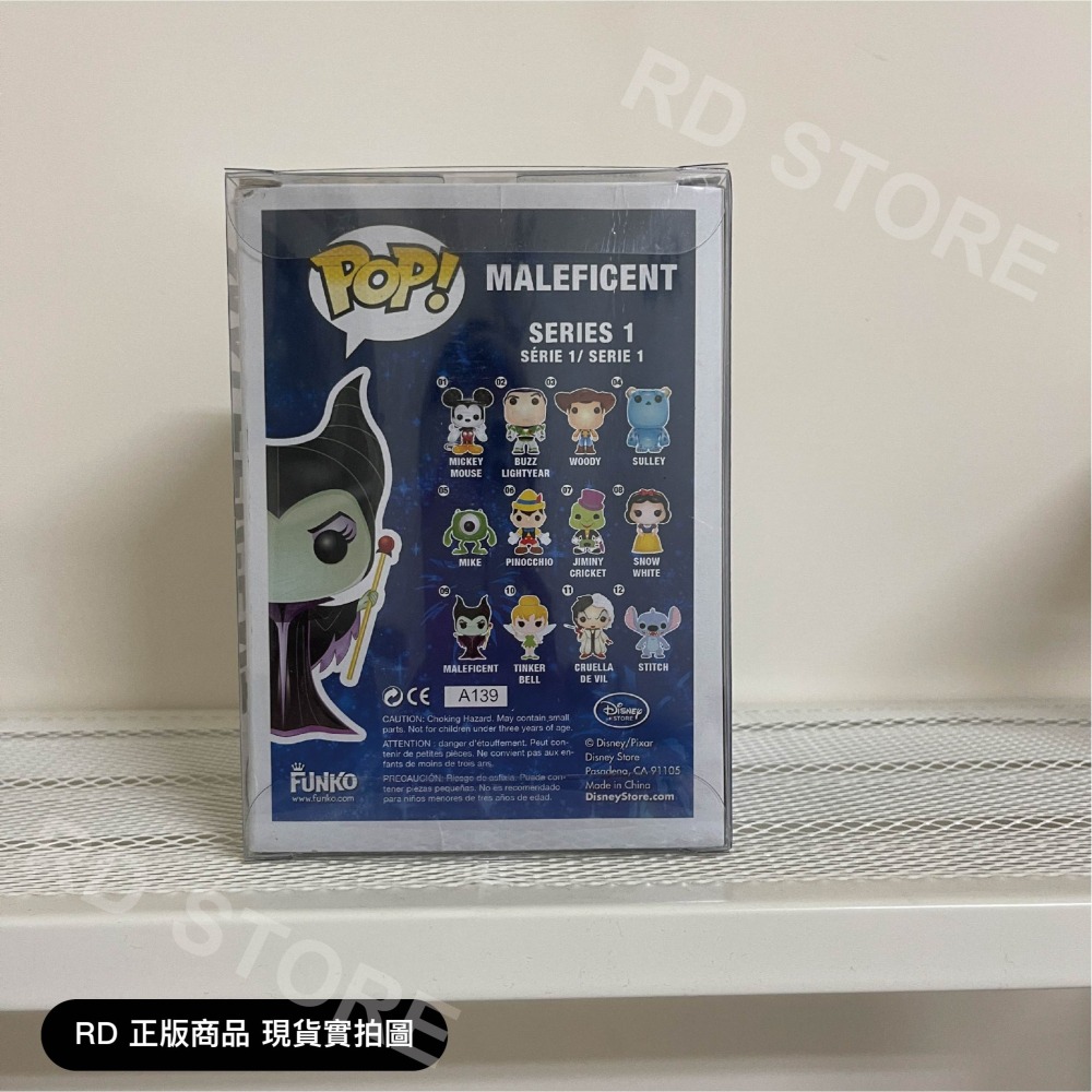 【正版現貨 贈保護殼】FUNKO POP 迪士尼反派 黑魔女 梅菲瑟 09 初代 迪士尼 睡美人 模型 公仔-細節圖4