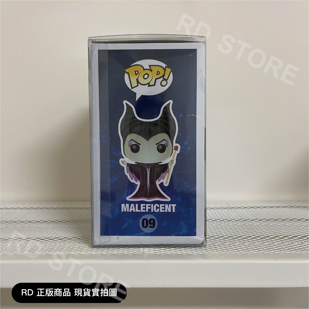 【正版現貨 贈保護殼】FUNKO POP 迪士尼反派 黑魔女 梅菲瑟 09 初代 迪士尼 睡美人 模型 公仔-細節圖5