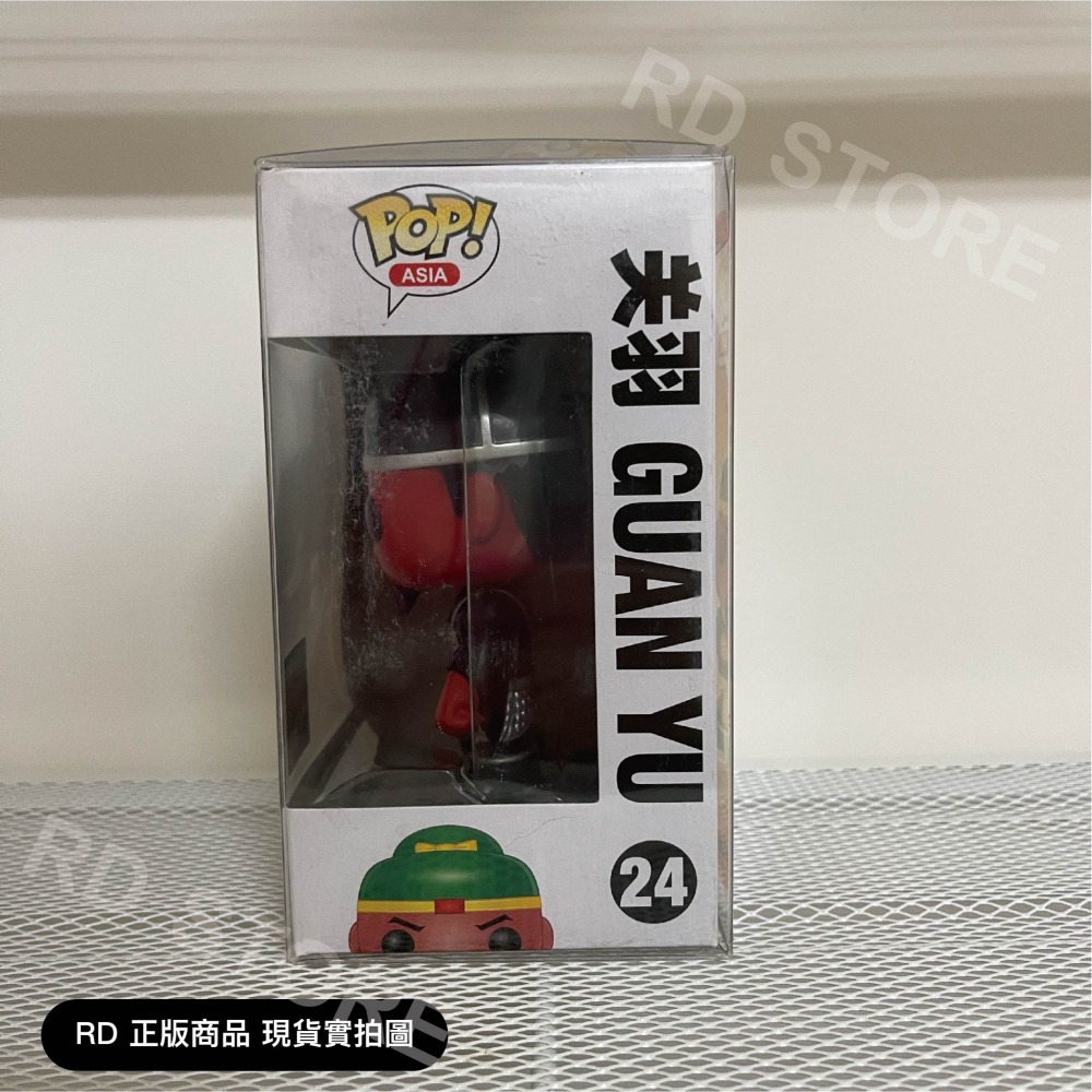 【正版現貨 贈保護殼】FUNKO POP 三國 關羽 24 銀盔甲 三國角色 三國英雄 模型 公仔 玩具收藏 正版-細節圖3