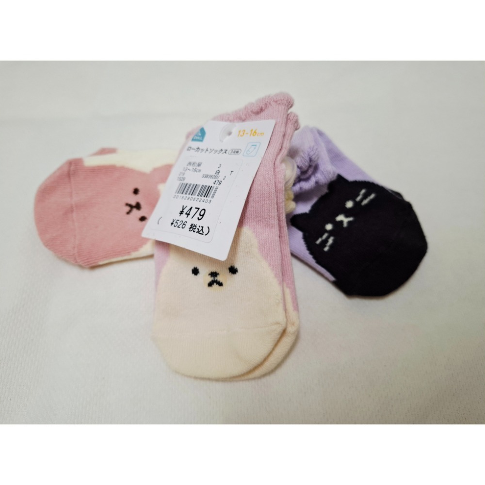 【現貨｜西松屋女童襪 3雙/組】-規格圖10