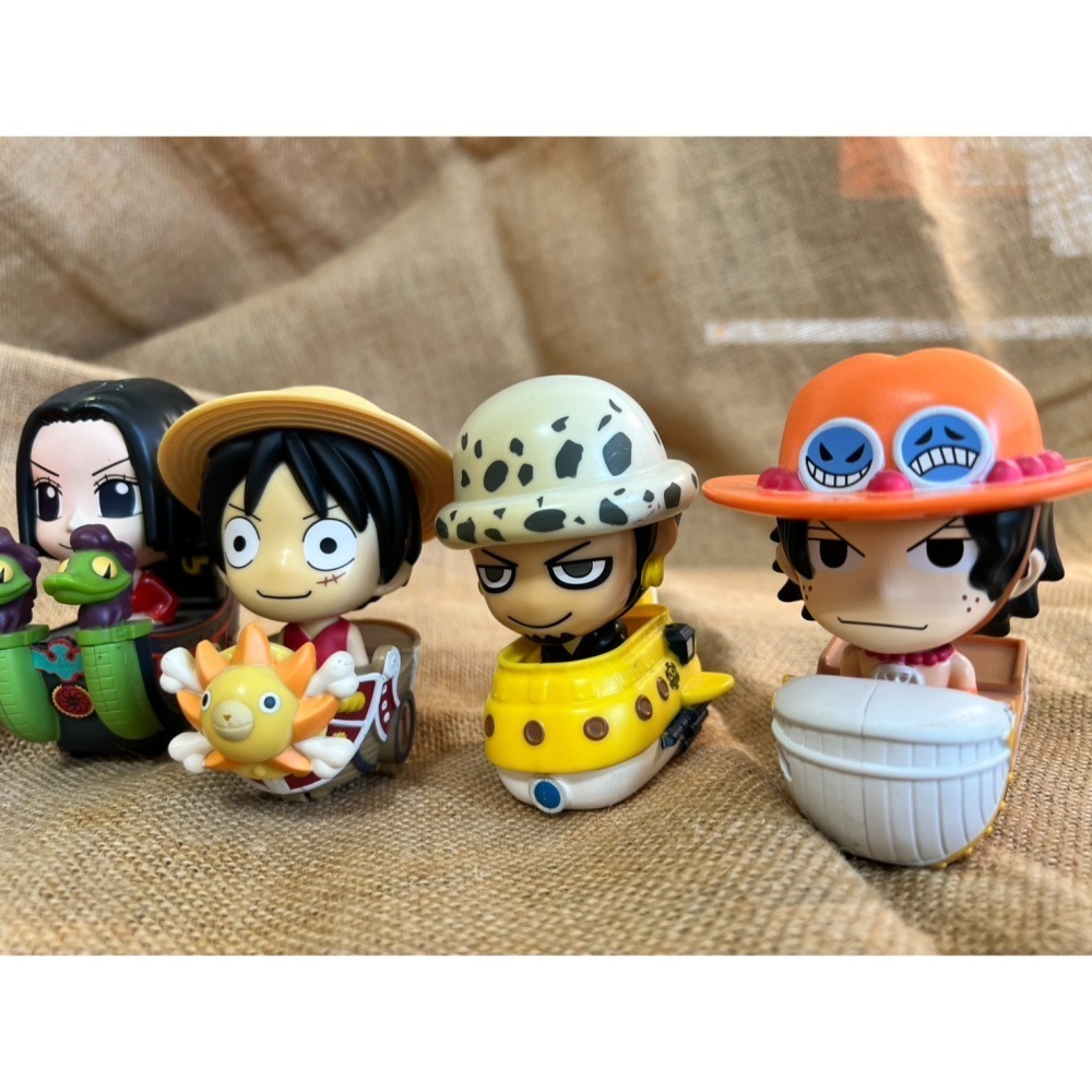 《海賊王》（ONE PIECE）的 Q 版迴力車(一組六個/不拆售)-細節圖2