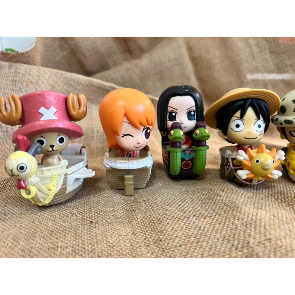 《海賊王》（ONE PIECE）的 Q 版迴力車(一組六個/不拆售)-細節圖3