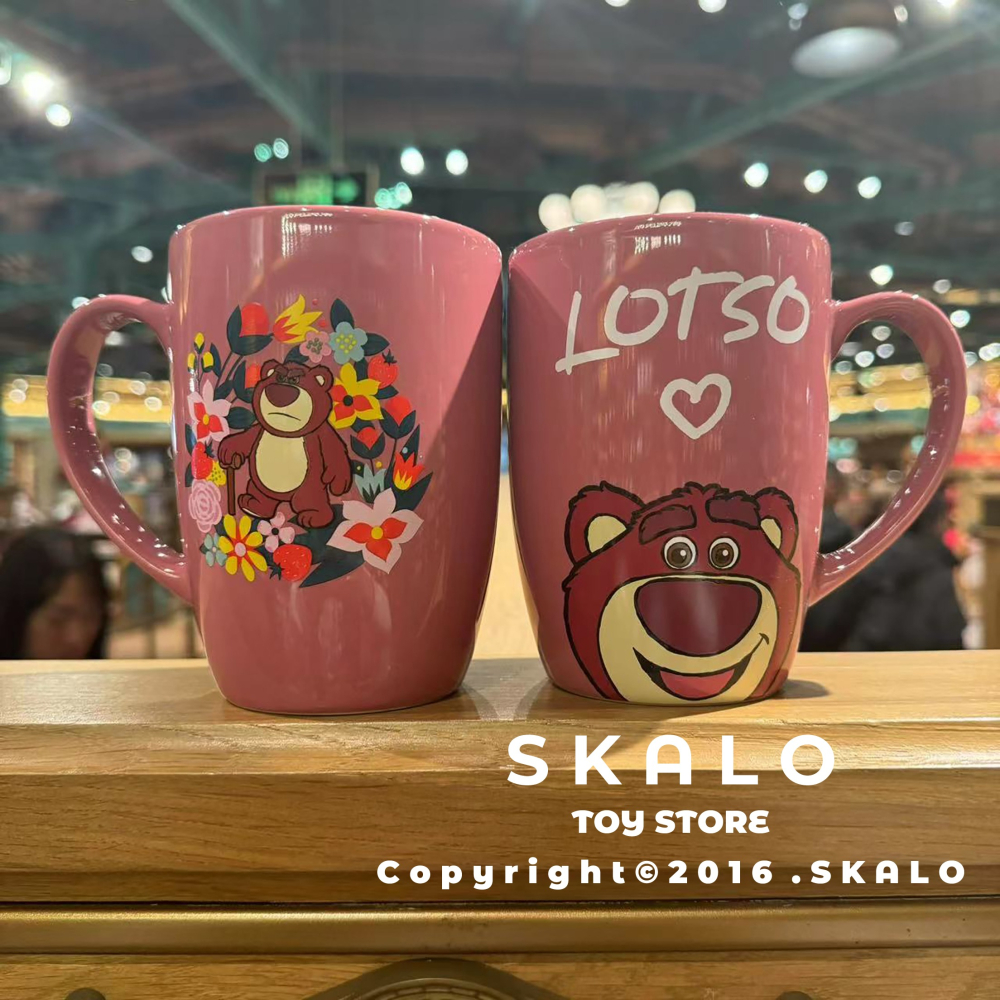 SKALO［玩具總動員經典馬克杯］迪士尼 火腿豬 抱抱龍 草莓熊 三眼怪 杯子-細節圖5