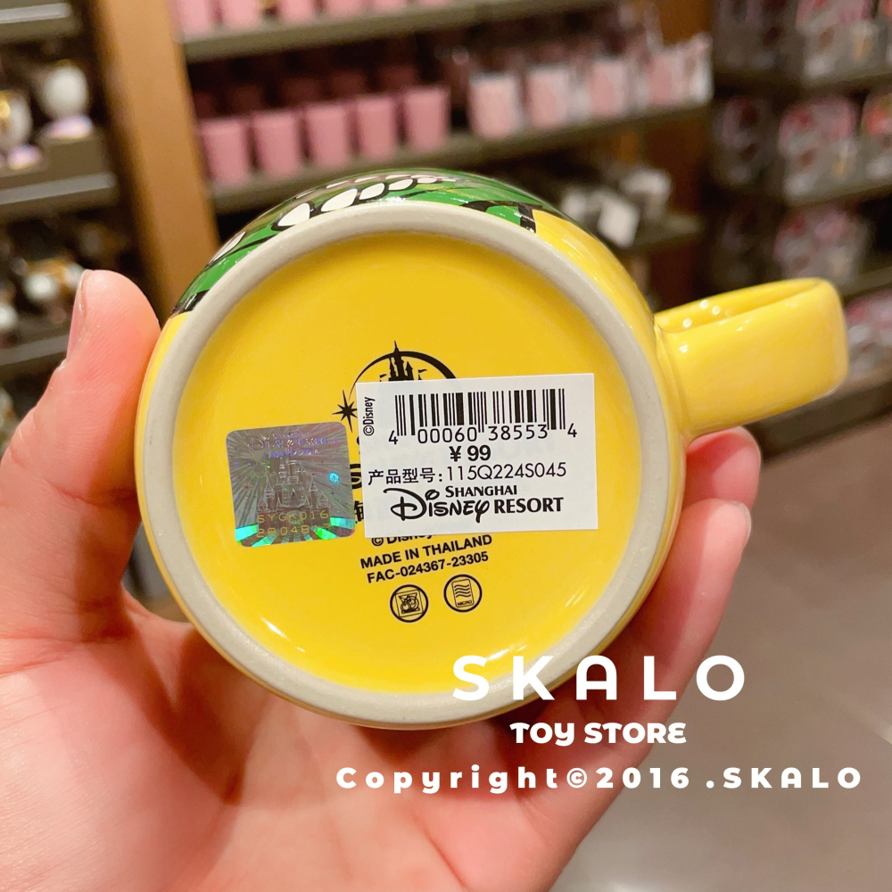 SKALO［玩具總動員經典馬克杯］迪士尼 火腿豬 抱抱龍 草莓熊 三眼怪 杯子-細節圖9