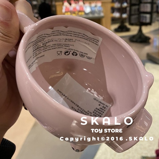 SKALO［玩具總動員-火腿豬馬克杯］上海迪士尼 杯子 水杯 禮物 火腿豬-細節圖5