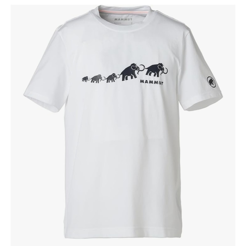 Mammut 長毛象 QD Logo Print T- Shirt AF Men 快乾LOGO短袖T恤 男款-細節圖2