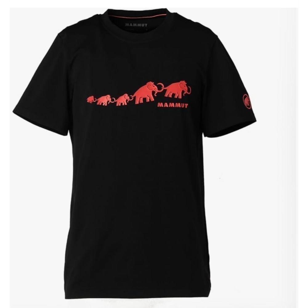 Mammut 長毛象 QD Logo Print T- Shirt AF Men 快乾LOGO短袖T恤 男款-細節圖3