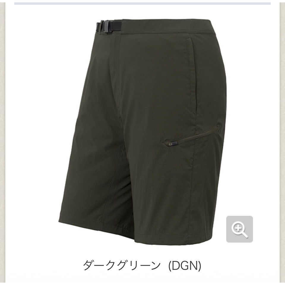 montbell O.D. SHORTS男款彈性短褲#1105738-細節圖5