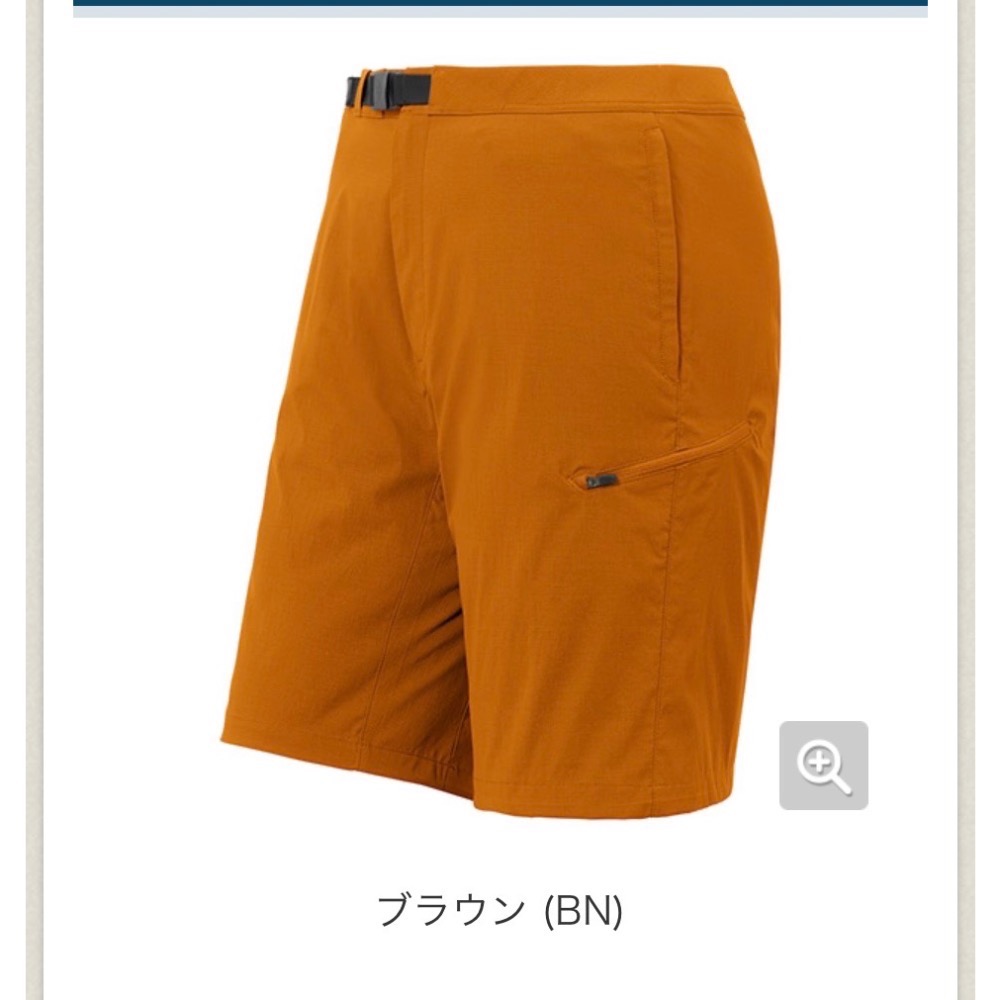 montbell O.D. SHORTS男款彈性短褲#1105738-細節圖7