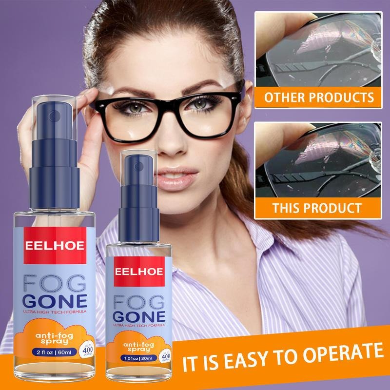 台灣出貨 EELHOE眼鏡鏡片防霧噴霧劑  汽車擋風玻璃車窗雨天除霧噴霧劑  去污除霧噴霧劑 鏡片防霧噴霧劑-細節圖7