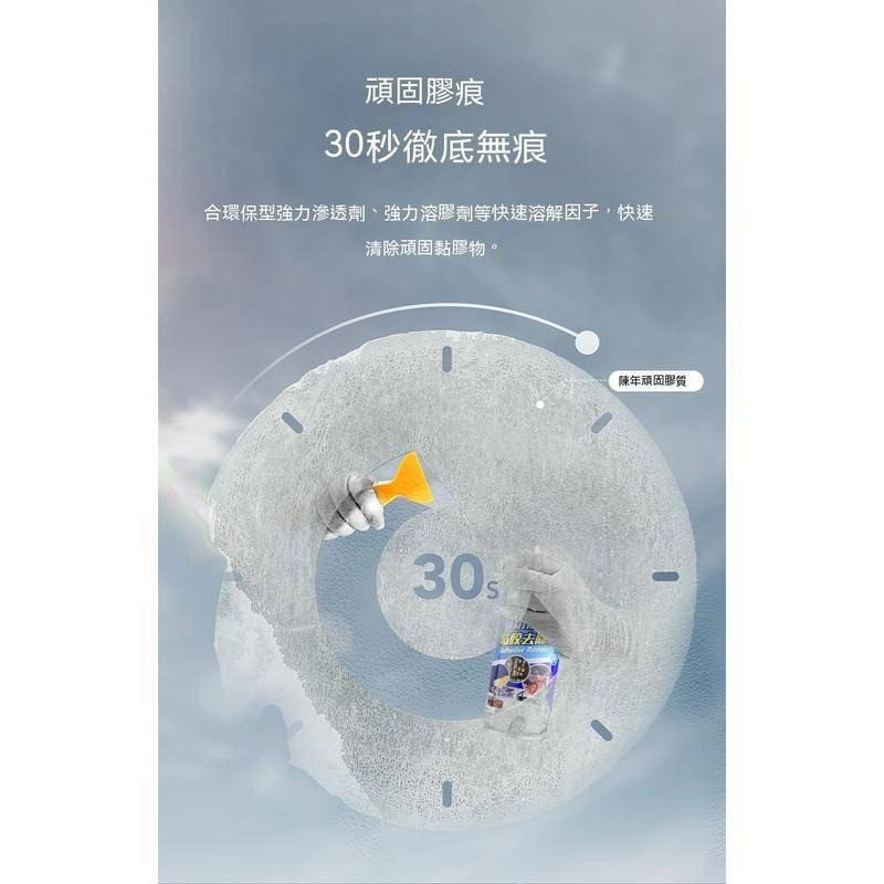 台灣現貨 除膠清潔劑 不乾膠清潔劑 汽車去膠 劑門窗標籤雙面膠除膠劑 去除粘膠清除劑  普路馳除膠劑-細節圖5