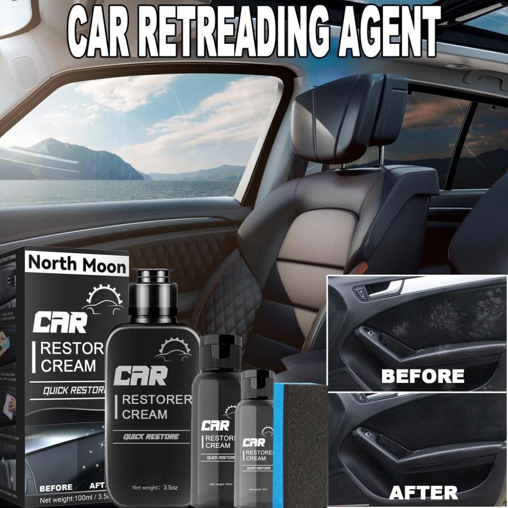 台灣出貨 汽車內飾塑料還原劑 機車塑膠白化修復 快速恢復塑料色澤 長效持久 塑膠保養 膠條保養 內裝塑膠還原劑-細節圖6