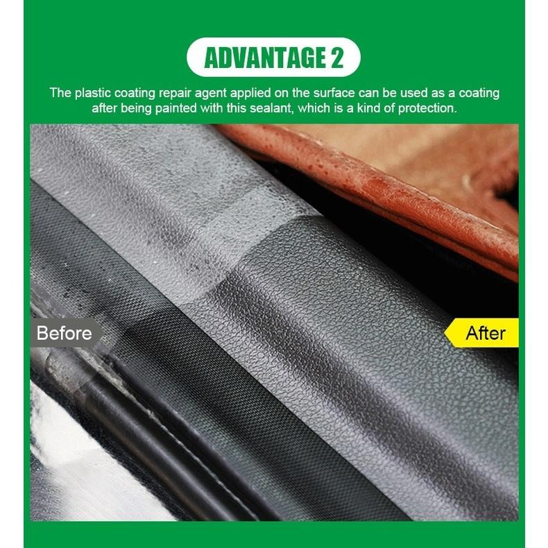 汽車翻新劑內飾鍍膜劑 真皮座椅上光養護塑料件翻新修復劑 表板蠟260ml 汽車內裝保養 汽車內裝清潔 內裝鍍膜-細節圖5