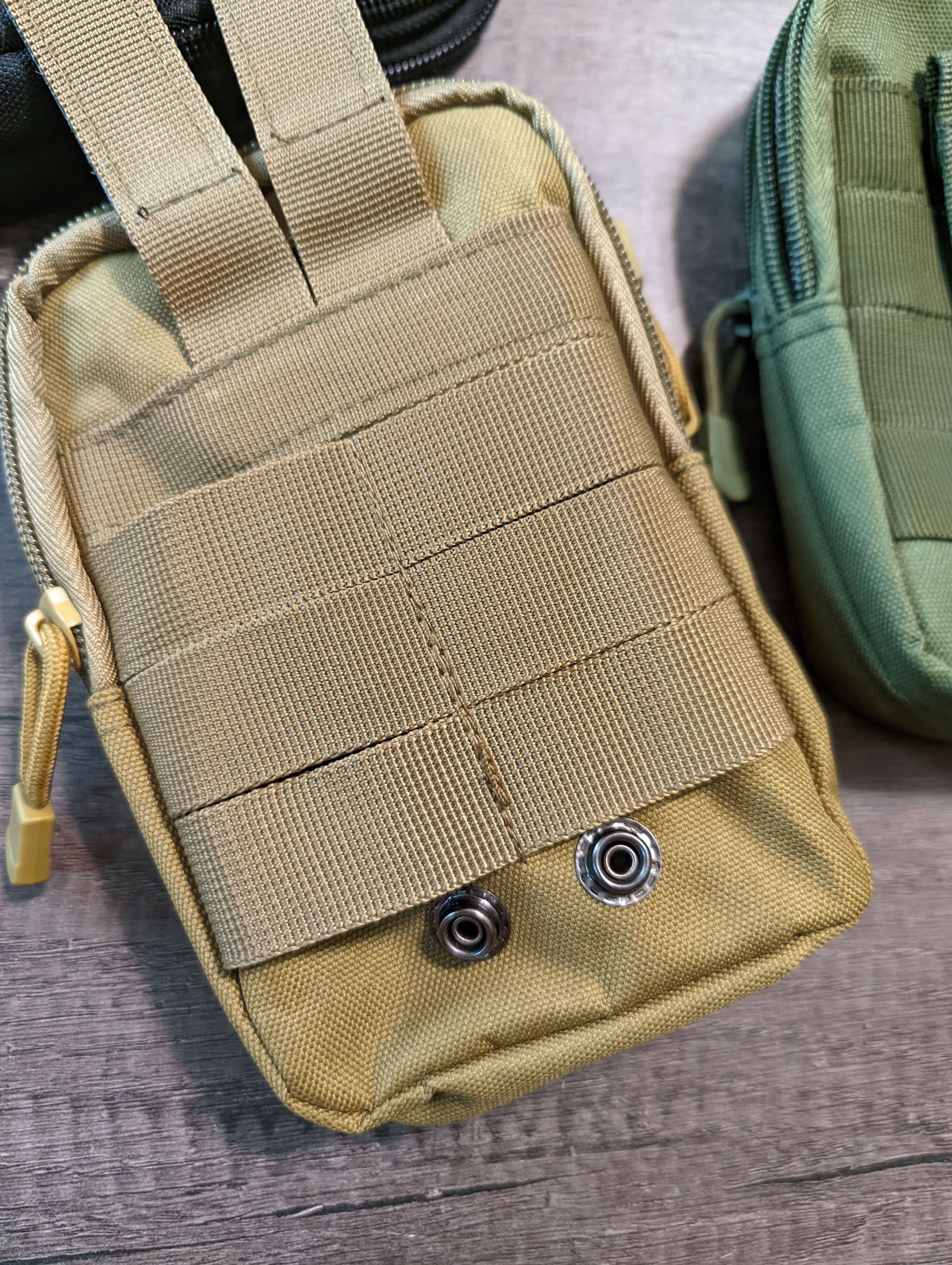 多功能腰包 雙內倉 快扣手機袋 多色 尼龍-細節圖6