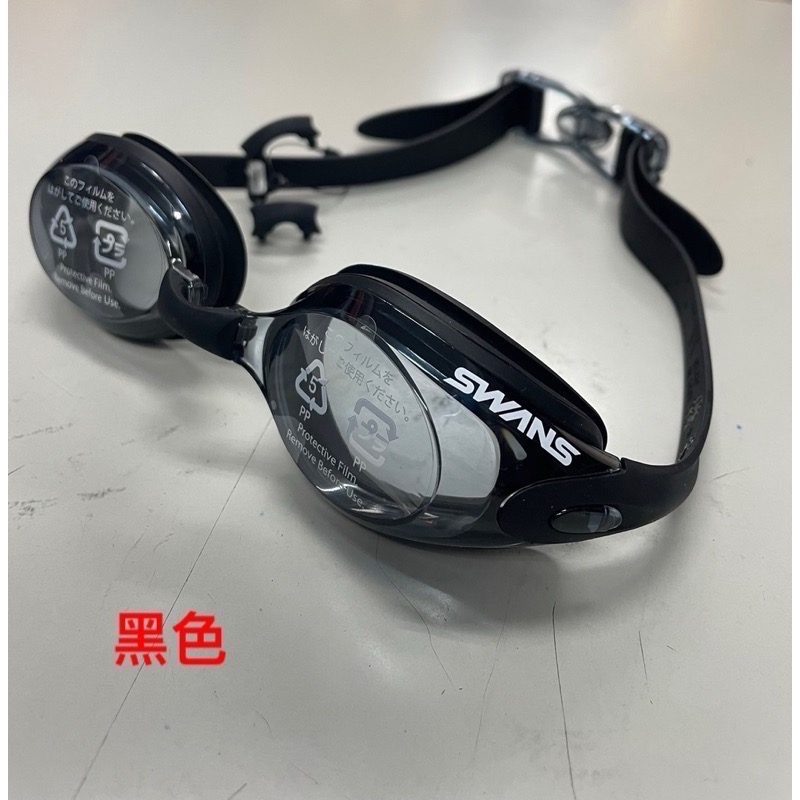SWANS-歐都納-休閒款後扣式泳鏡-日本製-細節圖3