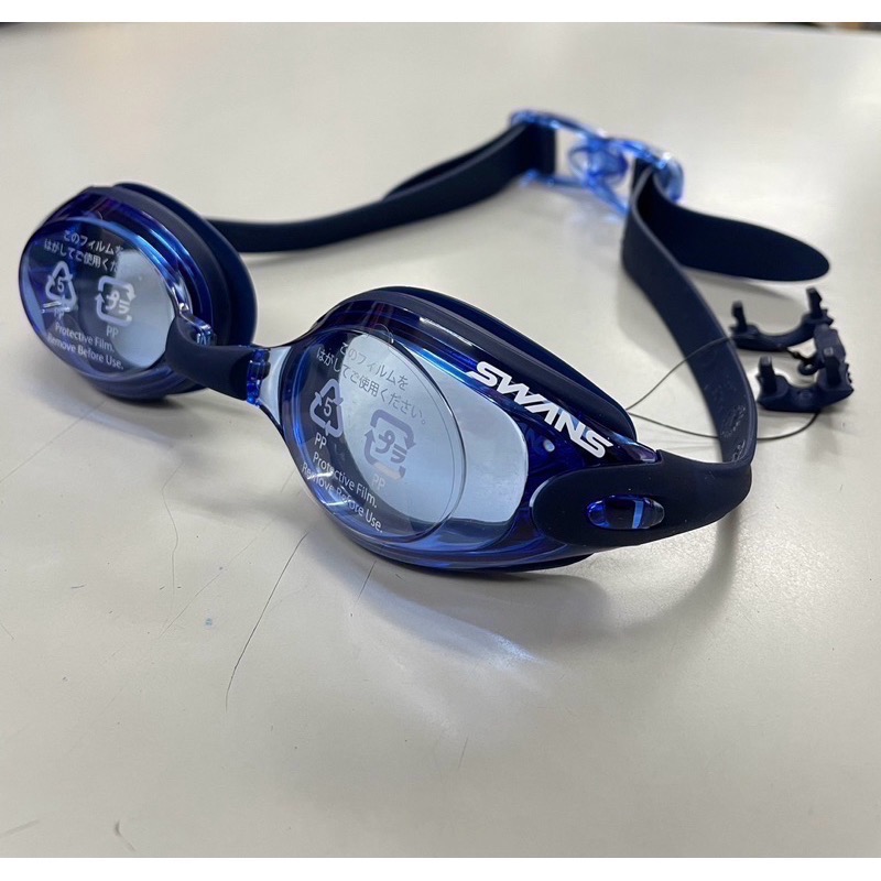 SWANS-歐都納-休閒款後扣式泳鏡-日本製-規格圖6