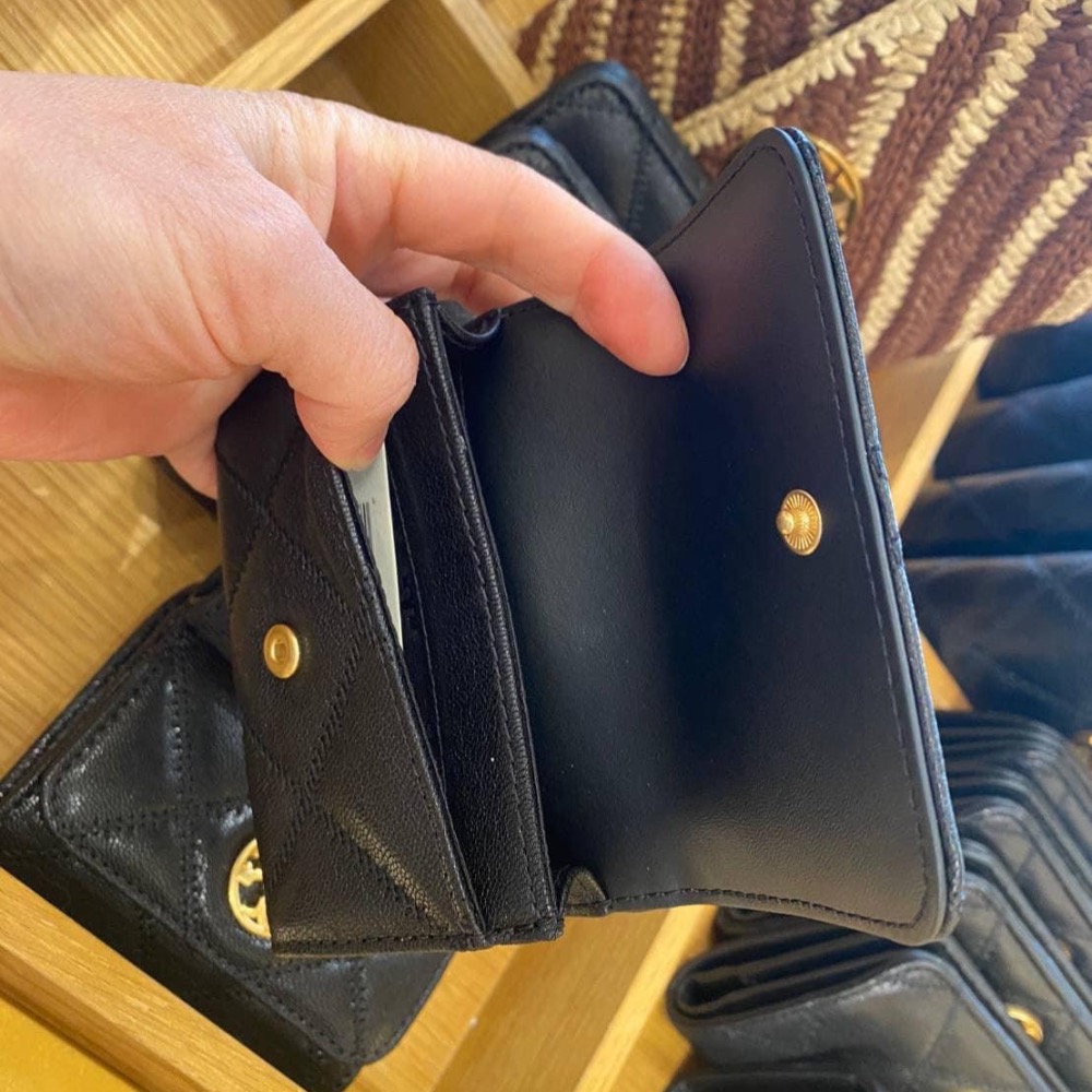 Tory Burch Willa 掀蓋式卡片包 零錢包-細節圖3