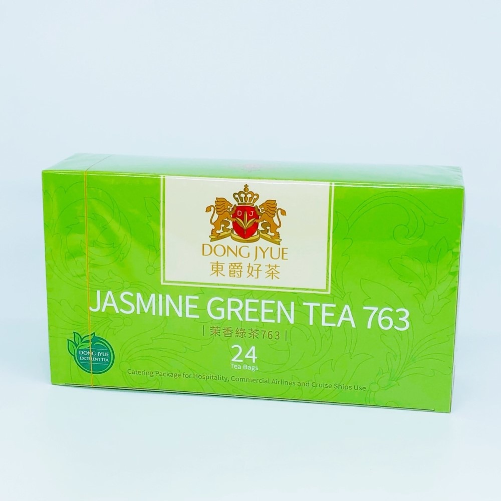 東爵 763茉香綠茶 大茶包25g*每盒24入〈效期：2027/05/18〉外紙盒改版印刷全新包裝-規格圖3