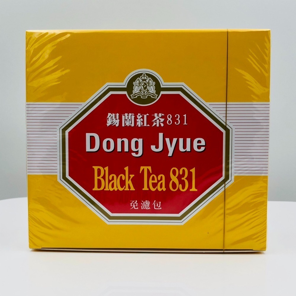 東爵 831錫蘭紅茶 小茶包2g*盒裝裸包100入〈效期：2027/04/10〉-細節圖2