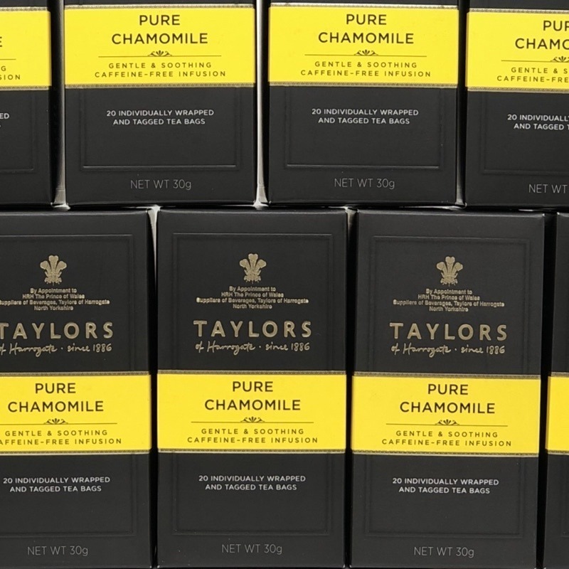 【短效期促銷中】英國Taylors泰勒 清新洋甘菊茶（無咖啡因）全新包裝 / 原有機洋甘菊改版包裝-細節圖4